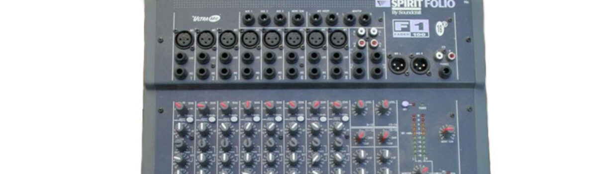 Mischpult Soundcraft  Spirit FX 16