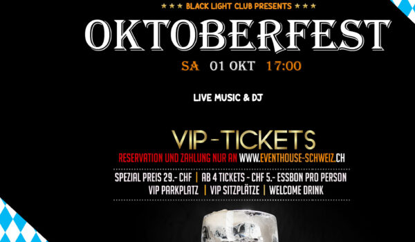 Vorverkauf VIP-Tickets für das Rock’n’Roll Wochenende und das Oktoberfest in Füllinsdorf!